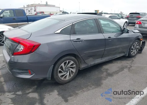 2016 Honda Civic Ex из США, поврежденный, VIN 2HGFC2F74GH501904